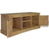 Mueble Para Tv Corona Range De Pino Mexicano 120x40x52 Cm