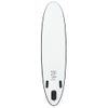 Juego De Tabla De Paddle Surf Inflable Negro Y Blanco