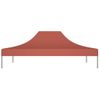 Techo De Carpa Para Celebraciones Color Terracota 4x3m 270g/m²