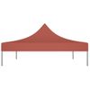 Techo De Carpa Para Celebraciones Color Terracota 4x3m 270g/m²