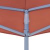 Techo De Carpa Para Celebraciones Color Terracota 4x3m 270g/m²