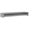 Soporte De Monitor Madera Contrachapada Gris Sonoma 100x24x13cm