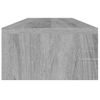 Soporte De Monitor Madera Contrachapada Gris Sonoma 100x24x13cm