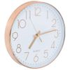 Reloj De Pared 30 Cm Rosa Dorado