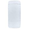 Toallas De Playa 2 Uds Tela Blanco 400 G/m² 75x200 Cm