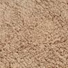 Conjunto De Alfombrillas De Baño De Tela 2 Piezas Beige