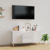 Mueble Para Tv Madera Contrachapada Blanco 102x44,5x50 Cm