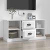 Mueble Para Tv Madera Contrachapada Blanco 99,5x35,5x48 Cm