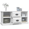 Mueble Para Tv Madera Contrachapada Blanco 99,5x35,5x48 Cm