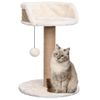 Árbol Para Gatos Con Poste Rascador Hierba Marina 49 Cm