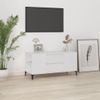 Mueble Para Tv Madera Contrachapada Blanco 102x44,5x50 Cm