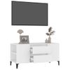 Mueble Para Tv Madera Contrachapada Blanco 102x44,5x50 Cm