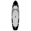 Juego De Tabla Paddle Surf Inflable Negra 360x81x10 Cm