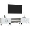 Mueble Para Tv Madera Contrachapada Blanco 180x31,5x40 Cm