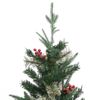 Árbol De Navidad Y Piñas Verde Pvc Y Pe 195 Cm