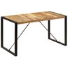 Mesa De Comedor Madera Maciza De Mango 140x70x75 Cm