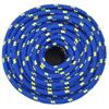 Cuerda De Barco Polipropileno Azul 12 Mm 100 M