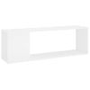 Mueble Para Tv Madera Contrachapada Blanco 100x24x32 Cm