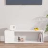 Mueble Para Tv Madera Contrachapada Blanco 100x24x32 Cm