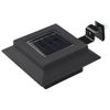 Lámparas Solares De Exterior Led Cuadradas 6 Uds 12 Cm Negro