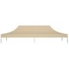 Techo De Carpa Para Celebraciones Beige 6x3 M 270 G/m²