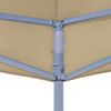 Techo De Carpa Para Celebraciones Beige 6x3 M 270 G/m²