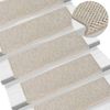 Alfombrilla Autoadhesiva Escalera Sisal 15 Uds 65x21x4 Cm