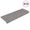 Alfombrilla Autoadhesiva Escalera Sisal 15 Uds 65x21x4 Cm