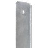 Anclajes De Valla 6 Uds Acero Galvanizado Plateado 10x6x60 Cm