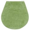 Conjunto De Alfombrillas De Baño De Tela 3 Piezas Verde