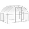 Gallinero De Exterior De Acero Galvanizado 3x10x2 M