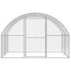 Gallinero De Exterior De Acero Galvanizado 3x10x2 M