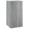 Muebles Para Tv 7 Uds Contrachapado Gris Sonoma 30,5x30x60 Cm