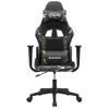 Silla Gaming Cuero Sintético Negro Y Camuflaje