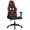 Silla Gaming Cuero Sintético Negro Y Rojo