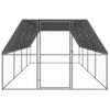 Jaula Gallinero De Exterior De Acero Galvanizado 3x8x2 M