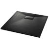 Plato De Ducha Smc Negro 90x90 Cm