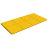 Paneles De Pared 12 Uds Terciopelo Amarillo 60x30 Cm 2,16 M²