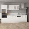 Armario Inferior De Cocina Madera Blanco 80x46x81,5 Cm