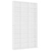 Armario Para Cds Madera Contrachapada Blanco 102x16x177,5 Cm