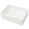 Lavabo De Cerámica Blanco 41x30x12 Cm