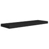 Estantes Flotantes De Pared 4 Uds Mdf Negro 80x23,5x3,8 Cm