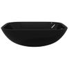 Lavabo De Vidrio Negro 42x42x14 Cm