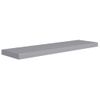 Estantes Flotantes De Pared 4 Uds Mdf Gris 90x23,5x3,8 Cm