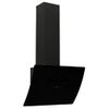 Campana Extractora De Pared Acero Vidrio Templado Negro 60 Cm