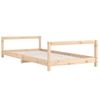 Estructura De Cama Para Niños Madera Maciza De Pino 90x200 Cm