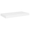 Estantes Flotantes De Pared 2 Uds Mdf Blanco 50x23x3,8 Cm