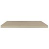 Estante Flotante De Pared Mdf Color Roble 80x23,5x3,8 Cm