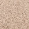 Alfombrillas De Escalera 15 Uds Beige Rectangular 75x20 Cm