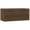 Armario De Pared Madera Contrachapada Roble Marrón 80x35x36,5cm